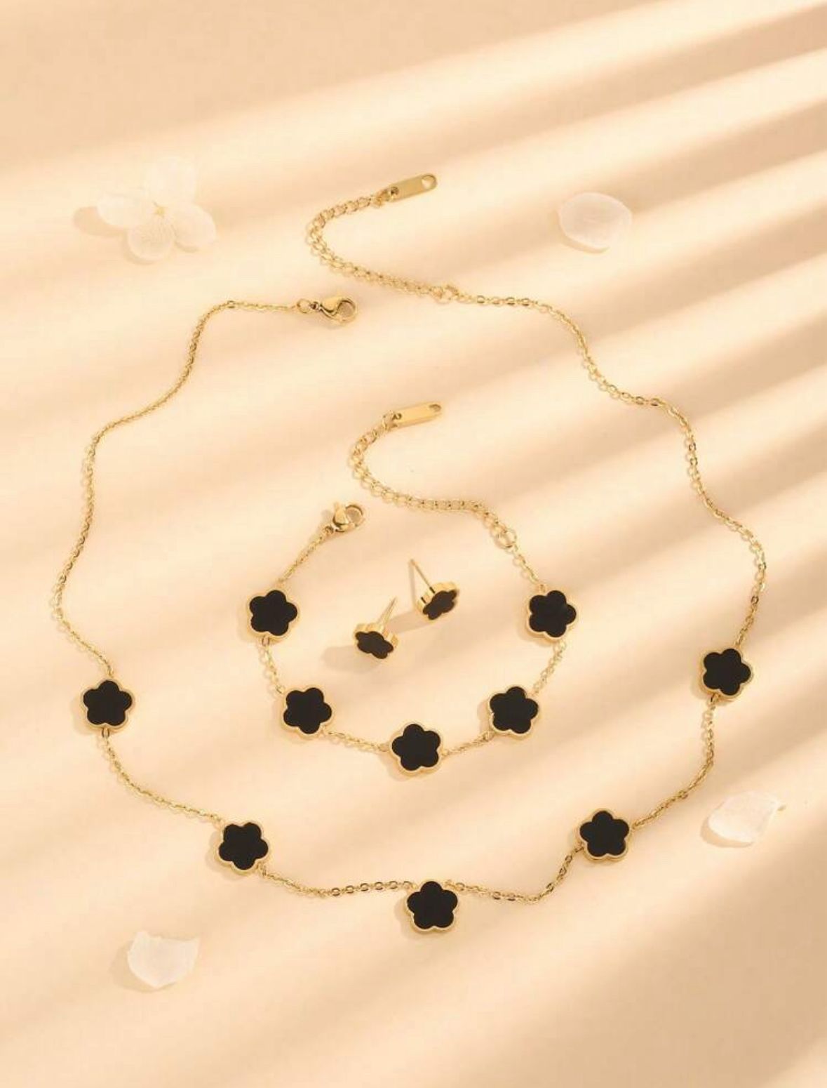 TRIO VAN CLEEF NEGRO
