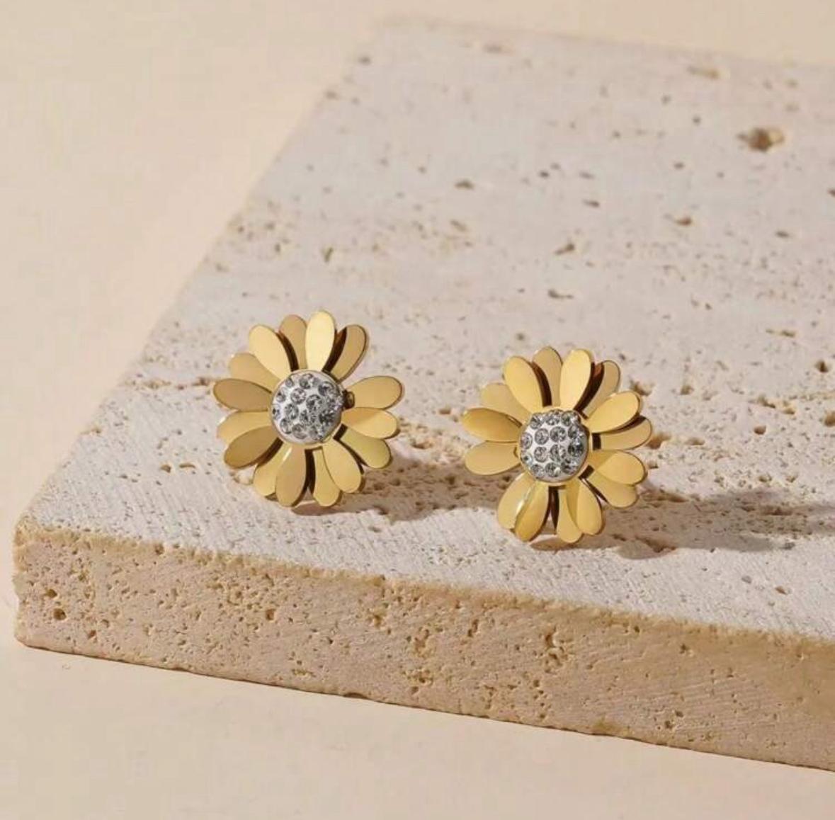 DUO COLLAR + ARETE DE FLOR