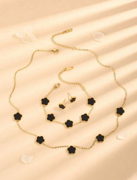 TRIO VAN CLEEF NEGRO