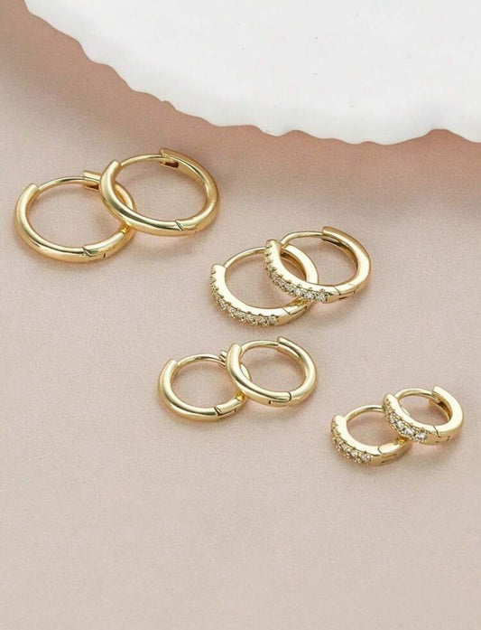 PACK DE 4 ARETES